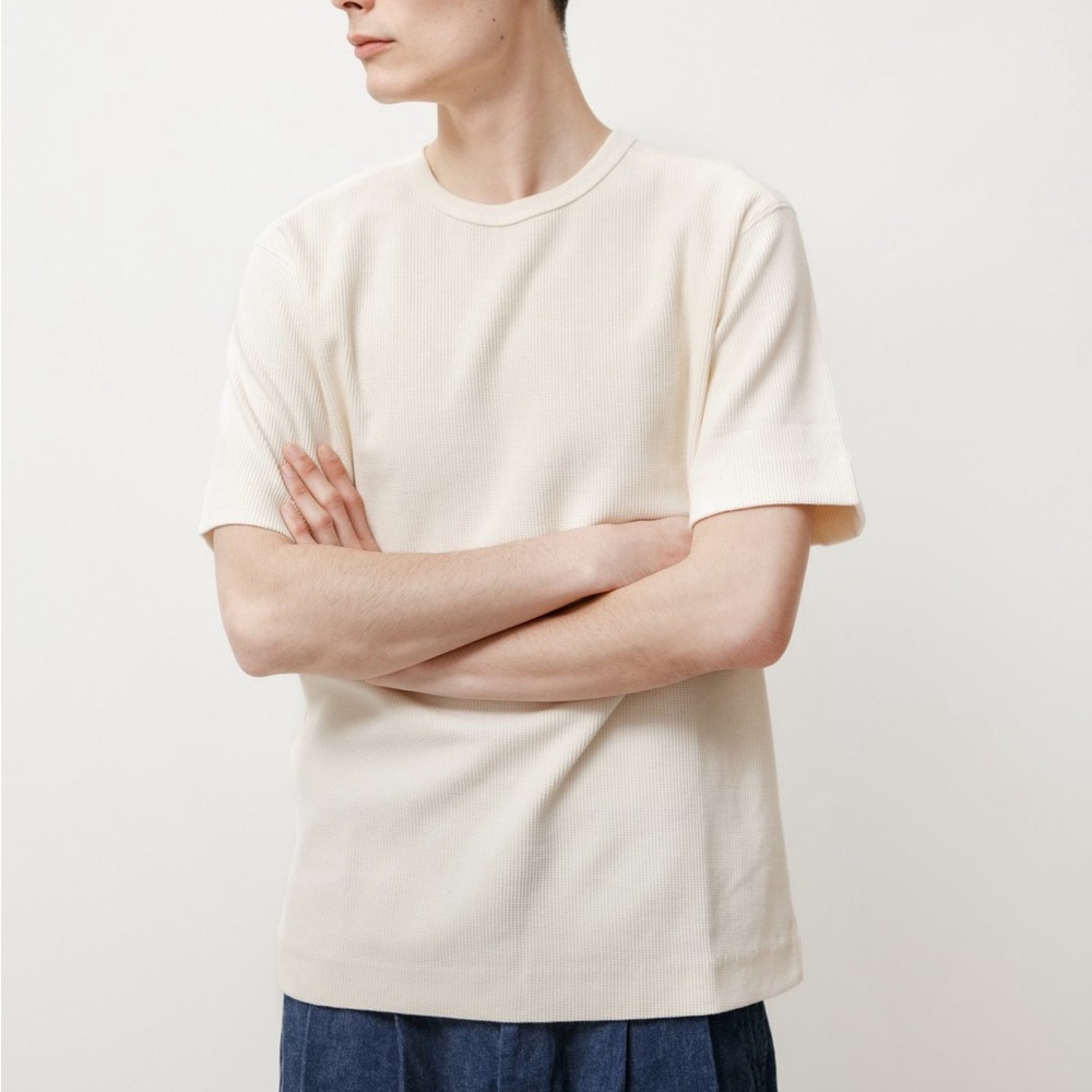 Norse projects Johannes compact waffle tee